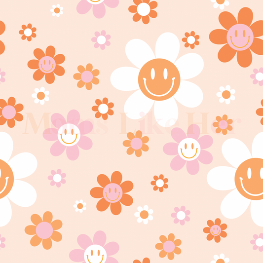 Summer Happy Face Floral